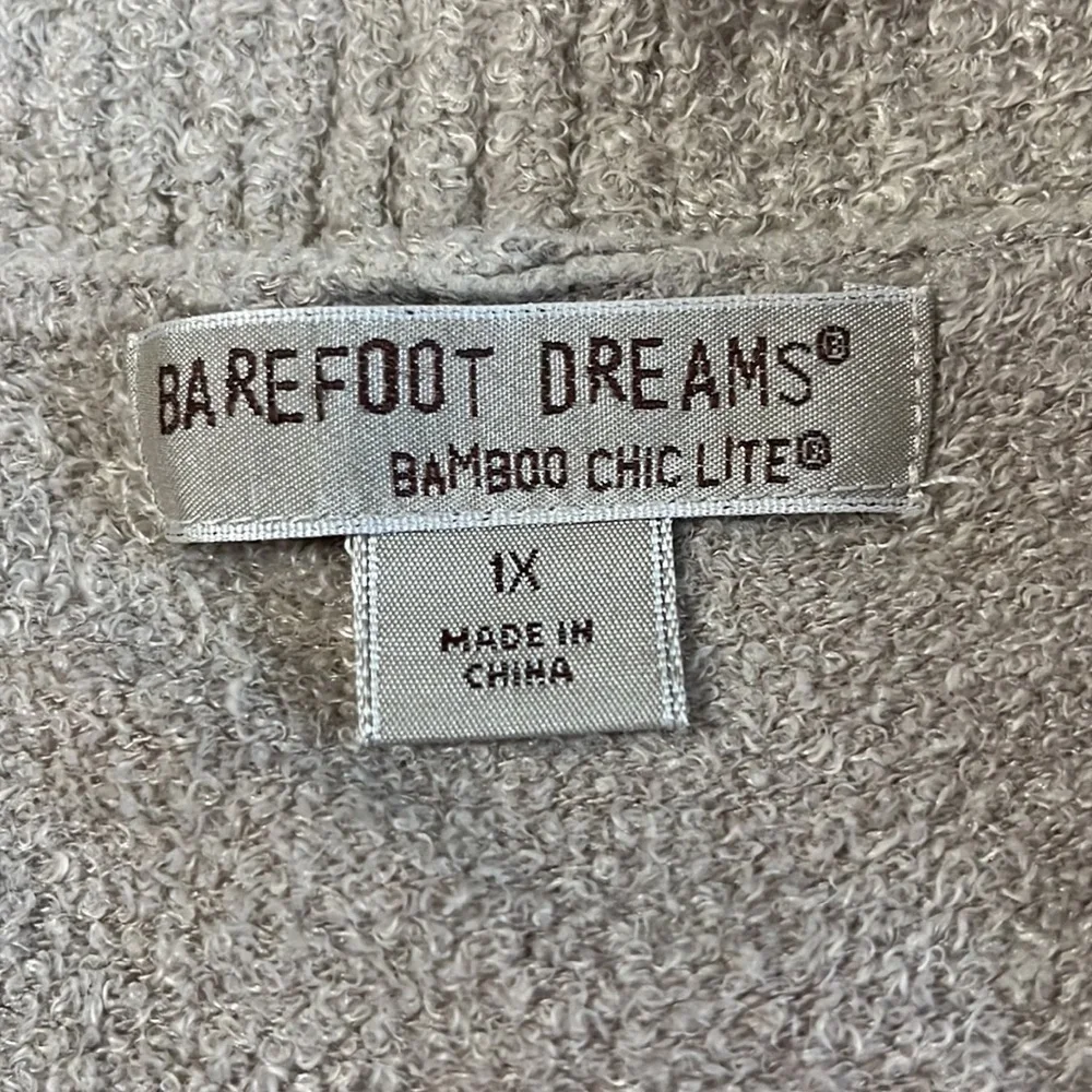Barefoot Dreams Bamboo Chic Lite Cardigan Size 1X - Picture 5 of 7